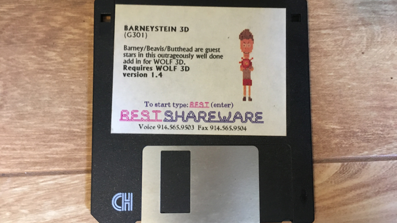 Pairing up Barney with Beavis and Butt-Head was an extremely 1994 thing to do.